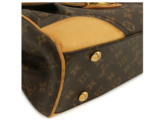 Borsa a tracolla Louis Vuitton Monogram Beverly MM - vista 4