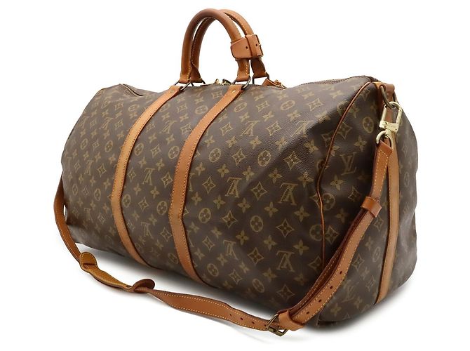 Louis Vuitton Monogram Keepall Bandoulière 55 - vista 3