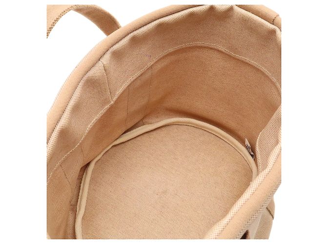 Hermès Borsa Hermes Beige Toile H Laundry Bag - vista 7