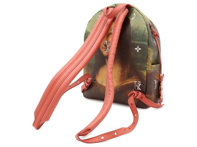 Zaino Louis Vuitton Masters Collection Mona Lisa Da Vinci - vista 3