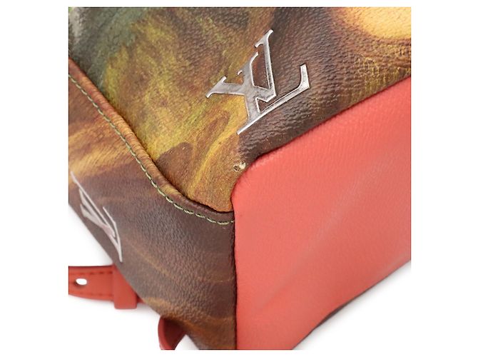 Zaino Louis Vuitton Masters Collection Mona Lisa Da Vinci - vista 4