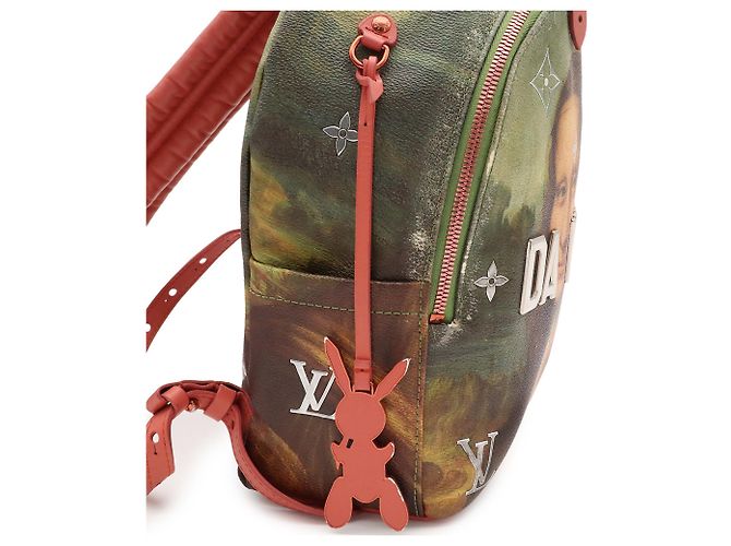 Zaino Louis Vuitton Masters Collection Mona Lisa Da Vinci - vista 8