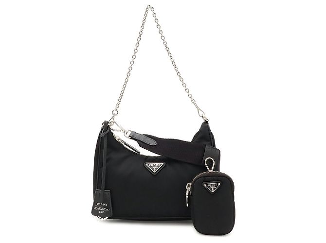 Borsa a spalla triangolare PRADA Re-Nylon - vista 2