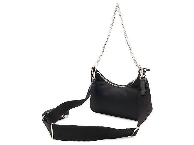Prada Re-Nylon Triangle Schultertasche - Ansicht 3