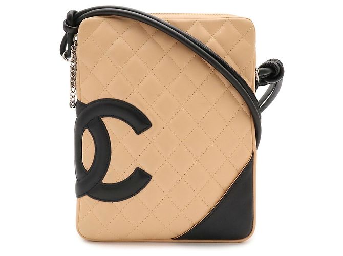 Borsa a spalla pochette media CHANEL Cambon Line - vista 2