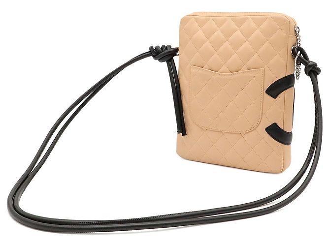 Borsa a spalla pochette media CHANEL Cambon Line - vista 3