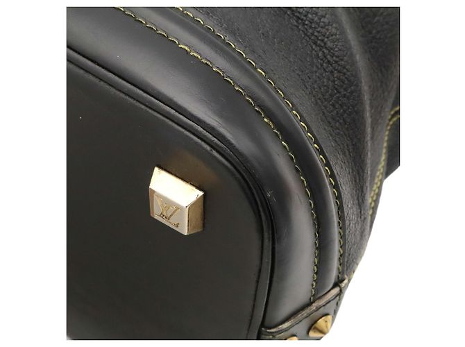 Borsa Tote Louis Vuitton Suhali Lockit MM - vista 4