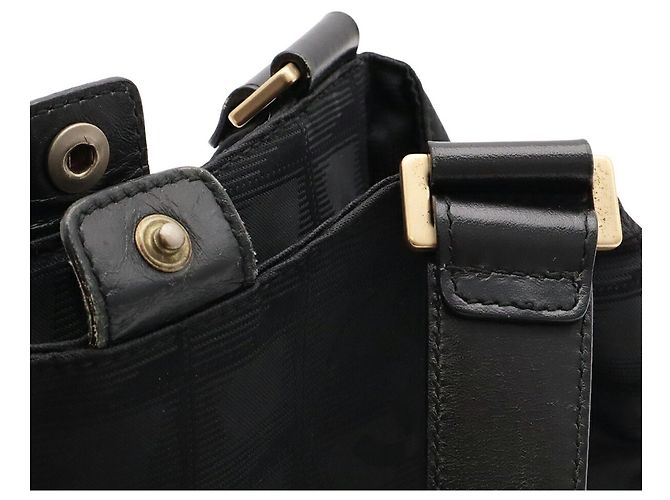 Borsa Tote CHANEL Travel Line in nylon nero - vista 6