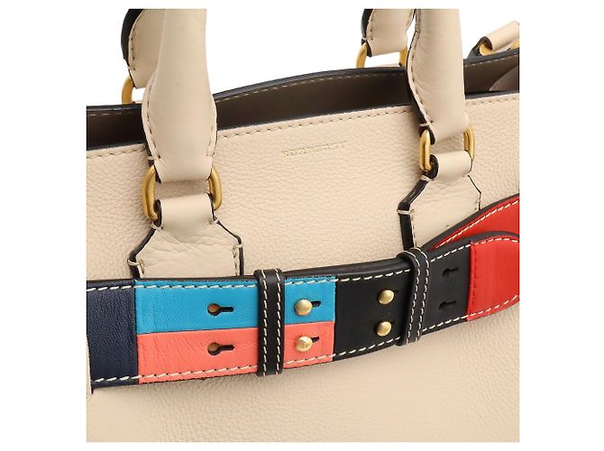 Borsa a tracolla in pelle Burberry - vista 10