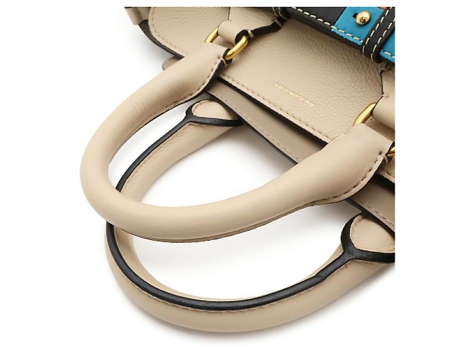 Borsa a tracolla in pelle Burberry - vista 5