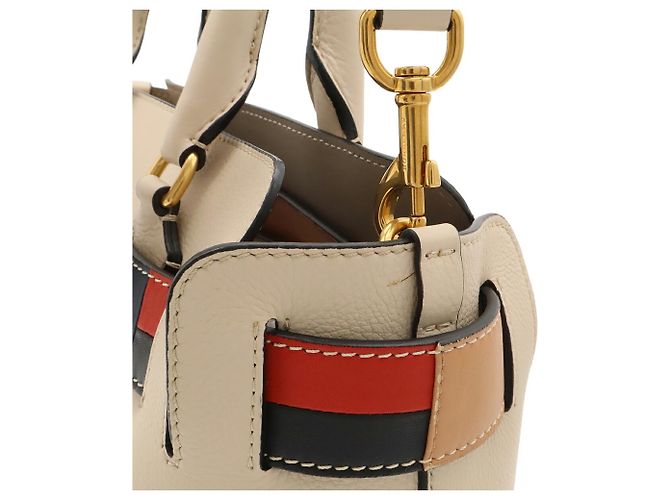 Borsa a tracolla in pelle Burberry - vista 7