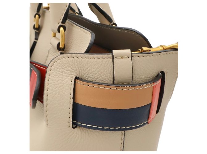 Borsa a tracolla in pelle Burberry - vista 9