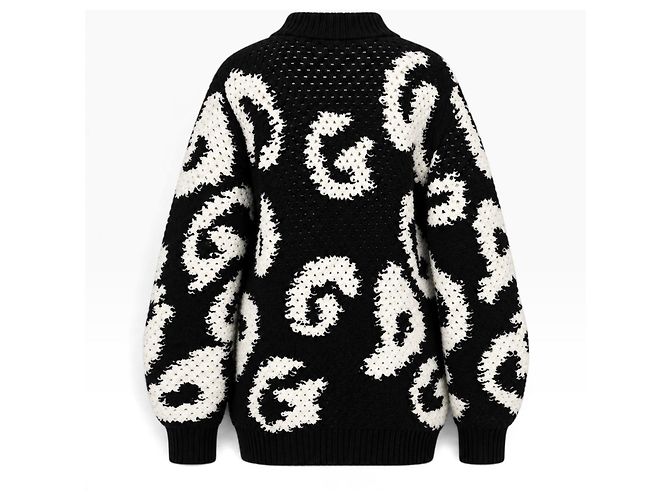 Dolce & Gabbana Logo Strickjacke aus Kaschmir-Mix - Ansicht 2
