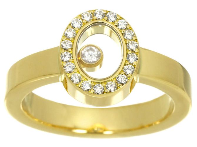 Chopard Happy Diamond Ring in 18K Gelbgold - Ansicht 2