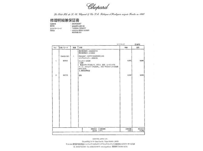 Chopard Happy Diamonds Kreuzkette - Ansicht 9