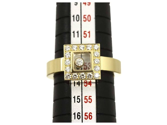 Chopard Happy Diamonds Square 1 Ring in Gelbgold - Ansicht 6