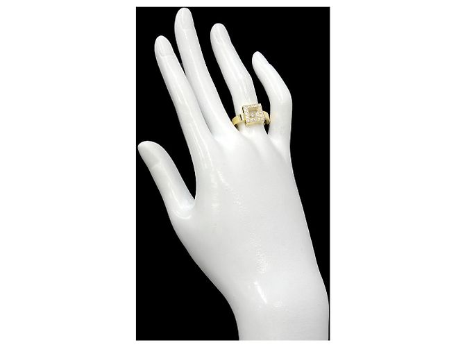 Chopard Happy Diamonds Square 1 Ring in Gelbgold - Ansicht 7