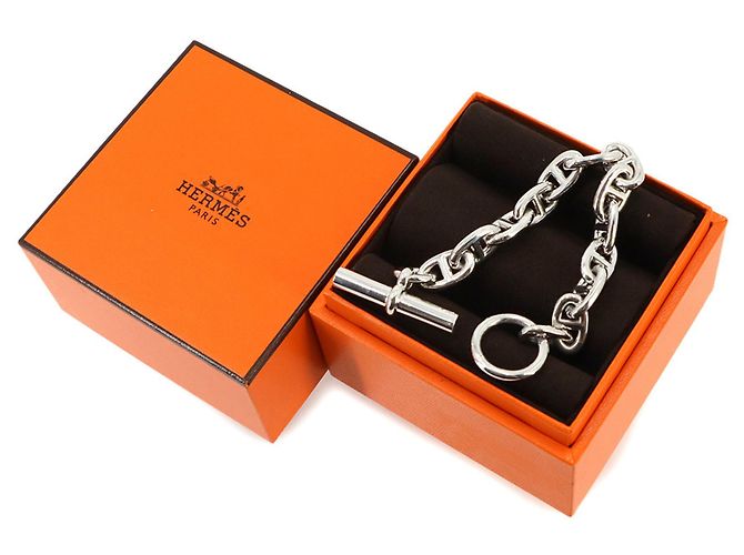 Chaîne d'ancre Hermès Bracciale Hermes Chaine d'Ancre MM - vista 2