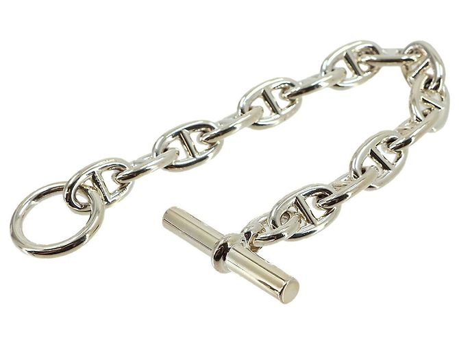 Chaîne d'ancre Hermès Bracciale con Charms Hermes Chaine d'Ancre MM - vista 3