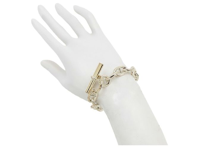 Chaîne d'ancre Hermès Bracciale con Charms Hermes Chaine d'Ancre MM - vista 7