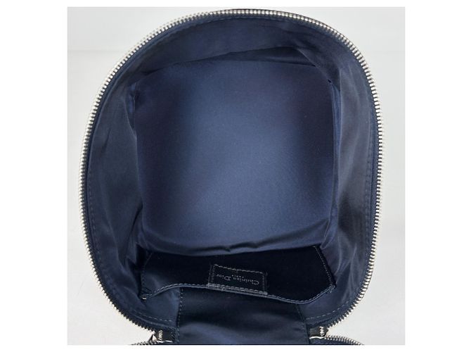 Pouch Christian Dior Trotter in pelle verniciata Bronze - vista 8
