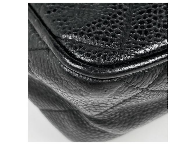 Borsa a tracolla Chanel Black Matelassé - vista 3