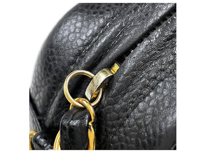 Borsa a tracolla Chanel Black Matelassé - vista 5