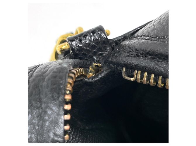 Borsa a tracolla Chanel Black Matelassé - vista 9