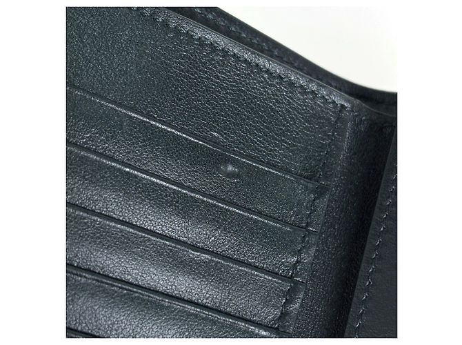 Céline Cartera bi-fold Celine en piel verde - vista 4