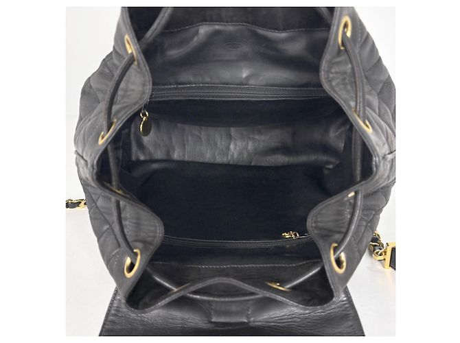 Chanel Matelassé Leder-Rucksack - Ansicht 12