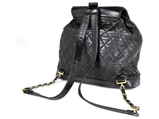 Chanel Matelassé Leder-Rucksack - Ansicht 2