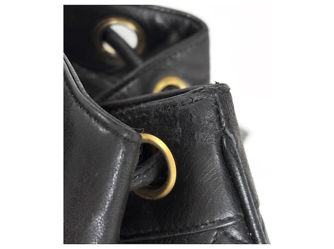 Chanel Matelassé Leder-Rucksack - Ansicht 9