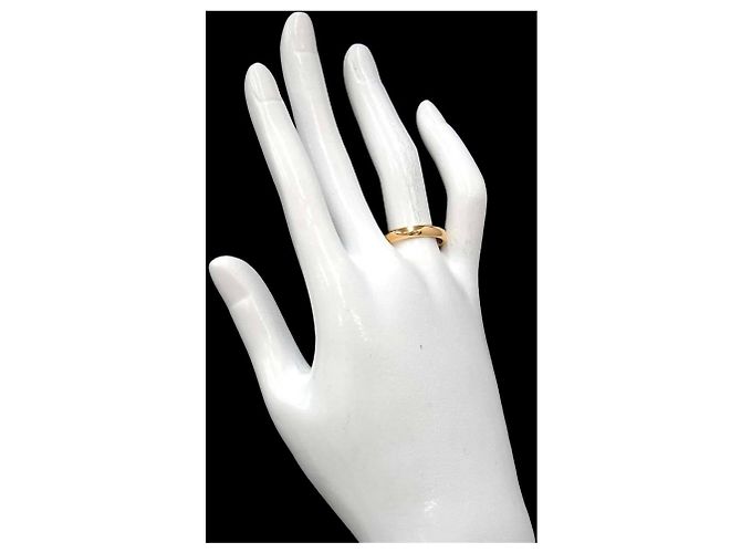 Anello fede Cartier 1895 Classic in oro giallo - vista 7