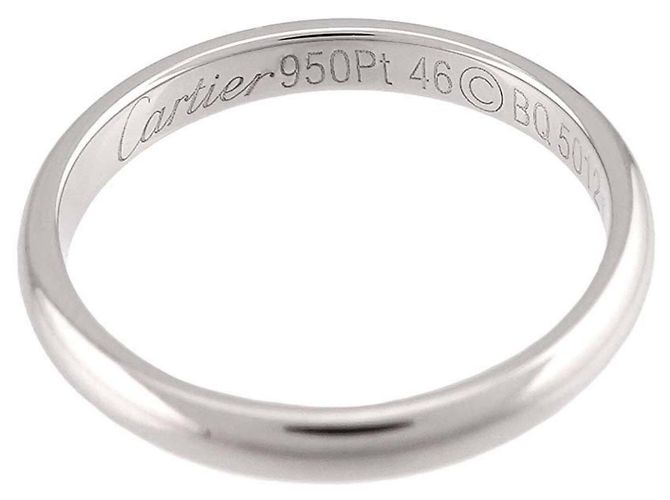 Anello Cartier 1895 Classic Band Ring - vista 3