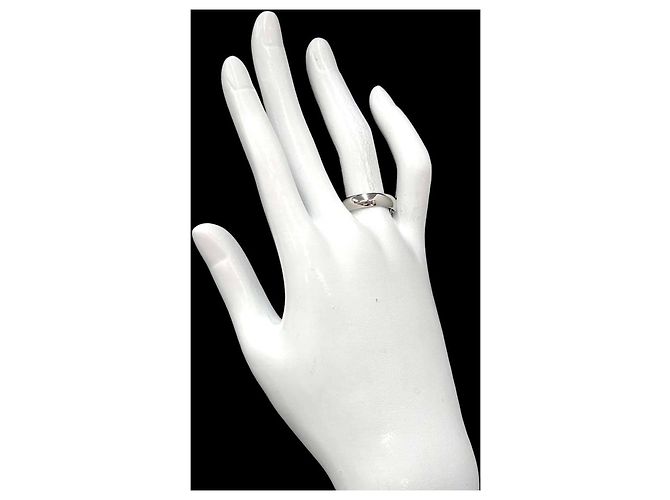 Cartier 1895 Classic Band Ring aus Platin - Ansicht 7
