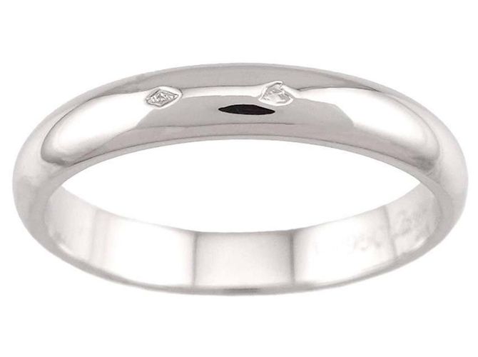 Cartier 1895 Classic Band Ring aus Platin - Ansicht 5