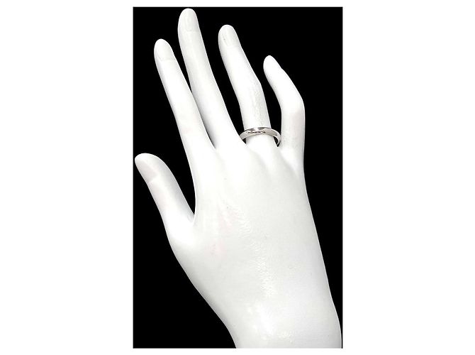 Cartier 1895 Classic Band Ring aus Platin - Ansicht 8