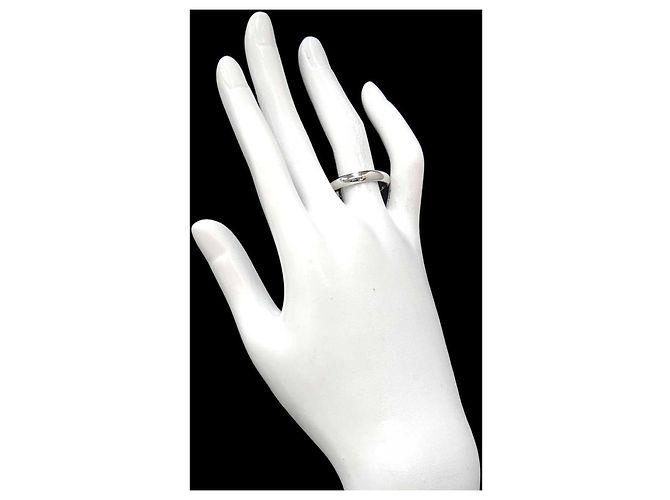 Cartier 1895 Classic Band Ring aus Platin - Ansicht 7