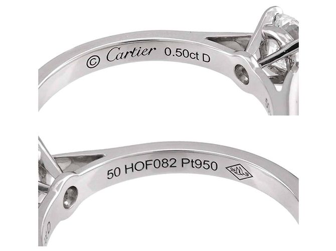 Cartier Solitär-Diamantring - Ansicht 3