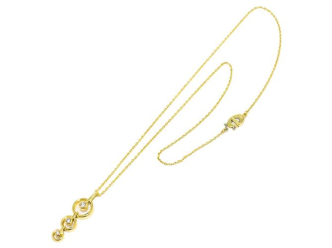 Collana Christian Dior in oro giallo 18K - vista 2