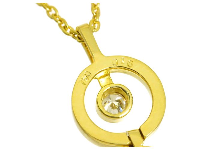 Collana Christian Dior in oro giallo 18K - vista 4