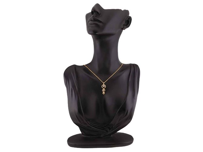 Collana Christian Dior in oro giallo 18K - vista 7