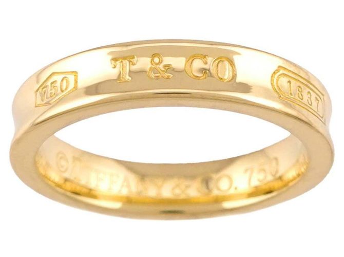 Autre Marque Anello Tiffany & Co. 1837 Narrow Band - vista 2