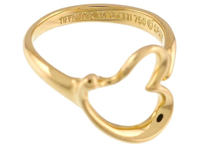 Autre Marque Anello Cuore Tiffany & Co. in Oro Giallo 18K - vista 3