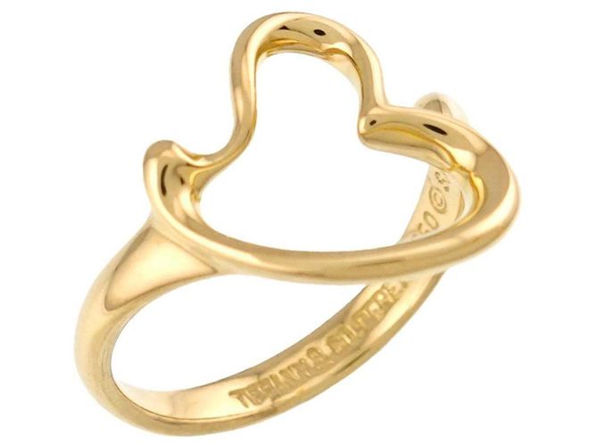 Autre Marque Anello Cuore Tiffany & Co. in Oro Giallo 18K - vista 5