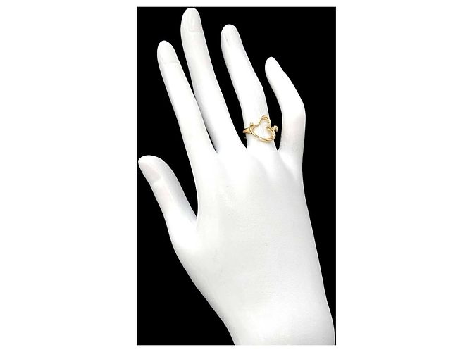 Autre Marque Anello Cuore Tiffany & Co. in Oro Giallo 18K - vista 6