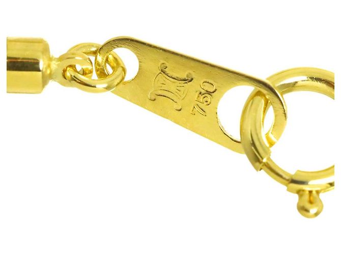 Céline Collana Celine in oro giallo 18K e diamanti - vista 5