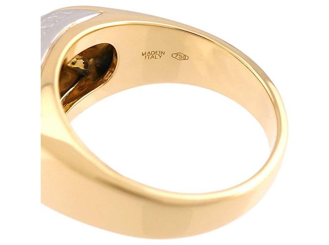 Bulgari Anello Bvlgari Mania Tronchetto in Oro Giallo 18K - vista 4