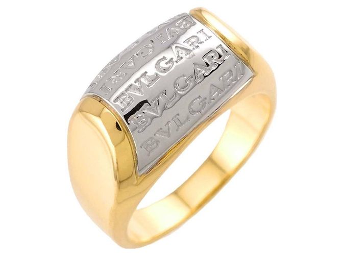 Bulgari Anello Bvlgari Mania Tronchetto in Oro Giallo 18K - vista 5