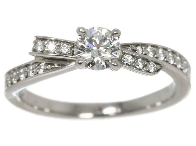 Chanel Ruban de Diamond 0.25ct Platinring - Ansicht 2